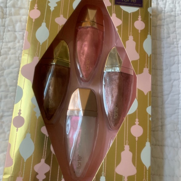Tarte Remix Lipgloss Lip Ornament 4 Piece Set BNIB - Picture 15 of 16
